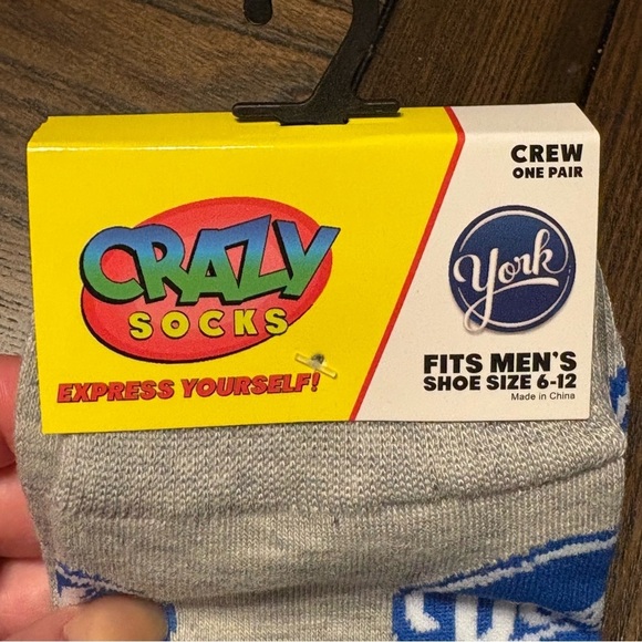 3/$20 York Peppermint Patty Novelty Socks Food Snack Crew Mens Women NWT - Picture 2 of 6